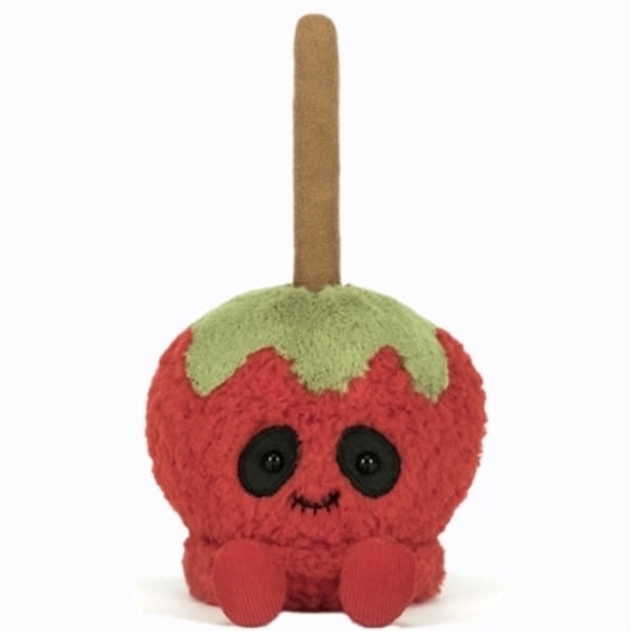 Jellycat Amuseables Toffee Apple Soft & Plush 4.7x3.9x3.1" BNWT Authentic - Picture 1 of 9